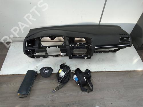 Airbag sæt VW GOLF VII (5G1, BQ1, BE1, BE2) 1.4 TSI (125 hp) 28150976