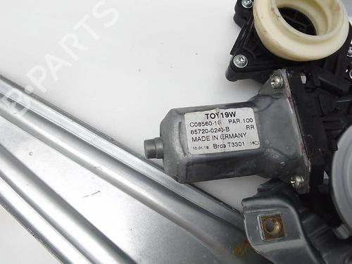 Rear right window mechanism TOYOTA AURIS Estate (_E18_) 1.8 Hybrid (ZWE186_, ZWE186R, ZWE186H) | BP21085028C25 