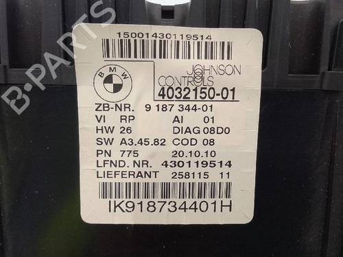 Used Instrument cluster BMW X1 (E84) sDrive 20 d (177 hp) 27099497