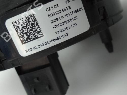 Used Squib airbag VW GOLF VII (5G1, BQ1, BE1, BE2) [2012-2021]  22777878