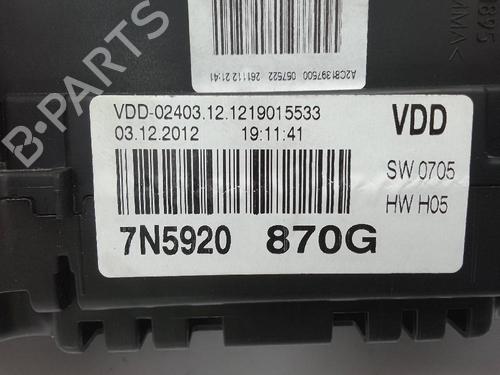 Used Instrument cluster VW SHARAN (7M8, 7M9, 7M6) [1995-2010]  22273457