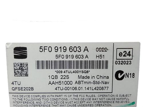 Display monitor SEAT LEON (5F1) 1.2 TSI | BP22777976C48 - Image 3