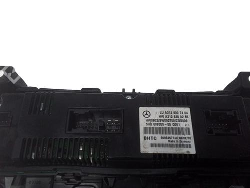 Climate control MERCEDES-BENZ E-CLASS Convertible (A207) E 250 CGI (207.447) | BP31287162I5