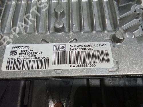 Electronic module PEUGEOT 407 (6D_) 2.0 HDi 135 (6DRHRH, 6DRHRE, 6DRHRG, 6DRHRJ) | BP30380223M83