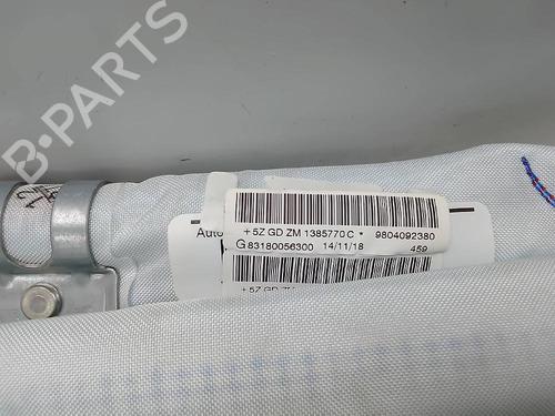 Left curtain airbag PEUGEOT 208 I (CA_, CC_) 1.2 VTI 82 | BP21678101C11 