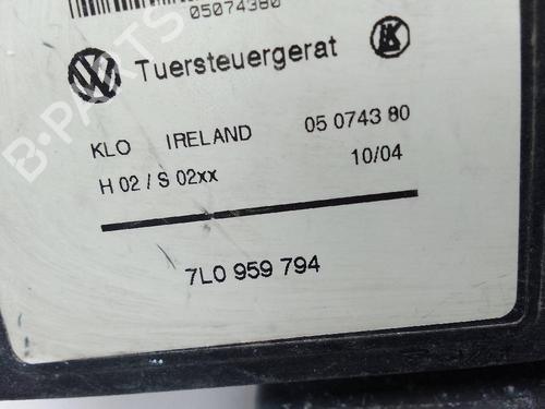 Right rear window motor VW TOUAREG (7LA, 7L6, 7L7) 3.0 V6 TDI | BP22344220E22 