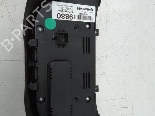 Commande Chauffage OPEL ZAFIRA TOURER C (P12) 1.6 CDTI (75) (136 hp) 18861846