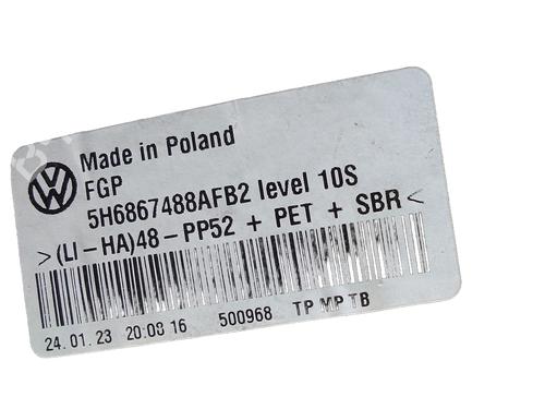 Høyre bakpanel VW GOLF VIII (CD1, DA1) 2.0 GTI | BP31967883C61 