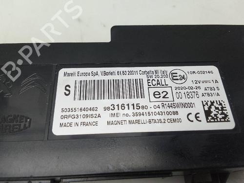 Electronic module PEUGEOT 2008 II (UD_, US_, UY_, UJ_, UR_, UC_) 1.5 BlueHDI 110 (UDYHSK) | BP23984904M83 