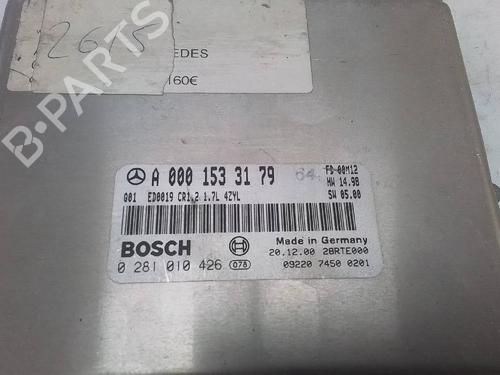 Used Engine control unit (ECU) MERCEDES-BENZ A-CLASS (W168) A 160 CDI (168.007) (60 hp) 23559553