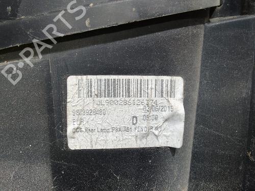 Right taillight CITROËN C3 II (SC_) 1.2 VTi 82 | BP29935910C35