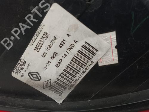 Left taillight RENAULT CLIO IV (BH_) 1.5 dCi 90 | BP28598606C34 