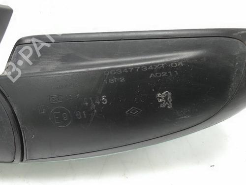 Used Right mirror PEUGEOT 307 (3A/C) 2.0 HDi 110 (107 hp) 23417253