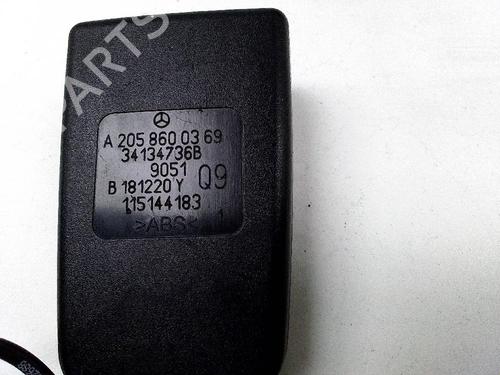 Used Seat buckle MERCEDES-BENZ GLC Coupe (C253) 300 de 4-matic (253.311) (306 hp) 18591555