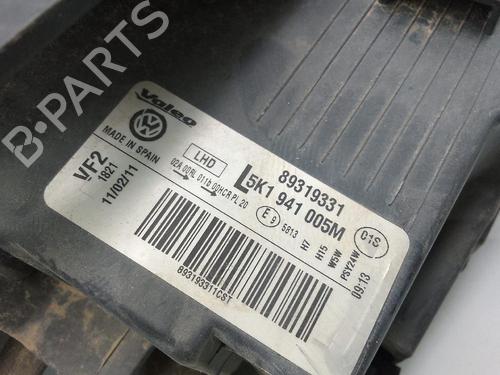 Left headlight VW GOLF PLUS V (5M1, 521)  | BP26051779C28 