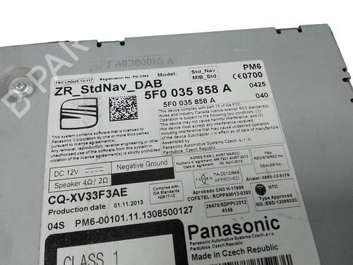 Radio SEAT LEON (5F1) 2.0 TDI | BP28144299E6 - Image 5