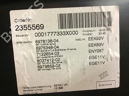 Front right panel BMW 1 (E87) 118 i | BP31352114C59 