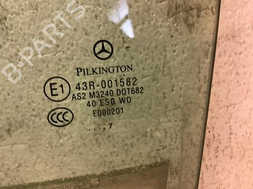 Rear left door window MERCEDES-BENZ C-CLASS (W204) C 200 Kompressor (204.041) | BP25851133C20 