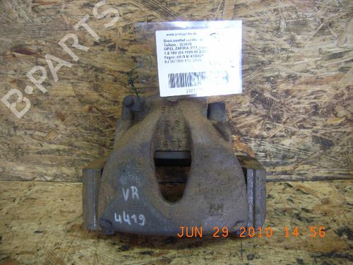 Used Right front brake caliper OPEL ZAFIRA A MPV (T98) 1.8 16V (F75) (116 hp) 14692947