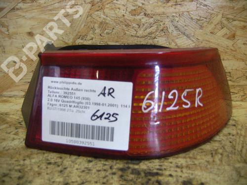 Used Right taillight ALFA ROMEO 145 (930_) 2.0 16V (930.A5) (155 hp) 5052021