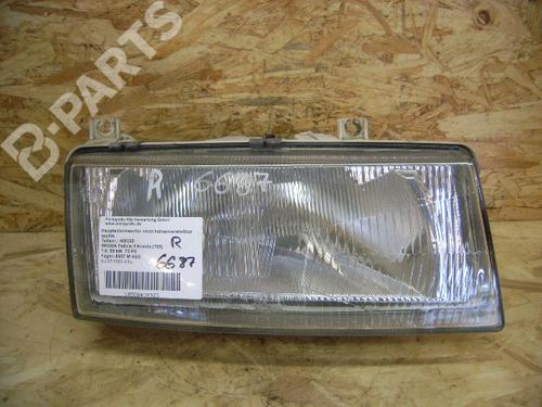 Right headlight SKODA FELICIA II Estate (6U5) 1.6 (75 hp) 5284516