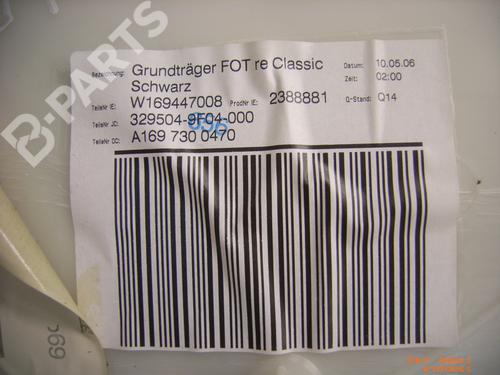 Rear right panel MERCEDES-BENZ A-CLASS (W169) A 160 CDI (169.006, 169.306) | BP5058153C61 