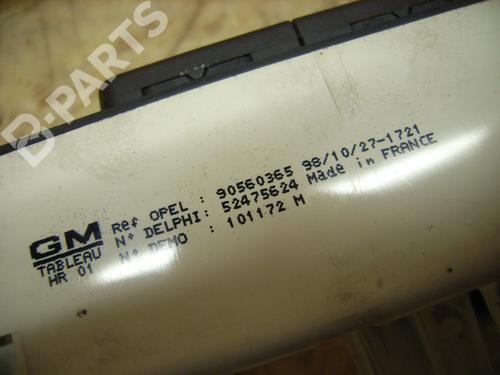 Climate control OPEL ASTRA G Estate (T98) 1.7 TD (F35) | BP5054811I5 