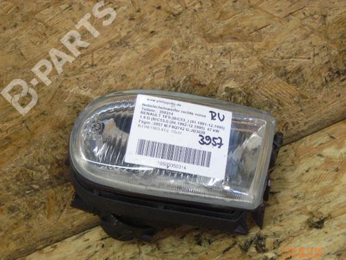 Right front fog light RENAULT 19 II (B/C53_) 1.9 D (B/C53J) (64 hp) 7743121