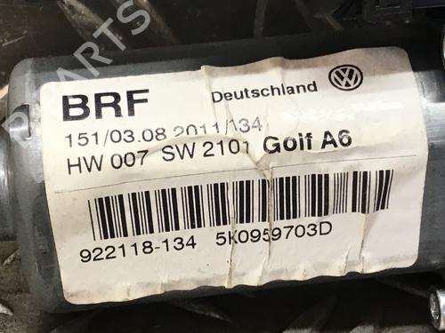 Left rear window motor VW GOLF VI (5K1) 1.4 TSI | BP30080594E23