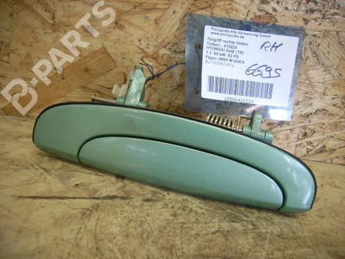 Used Rear right exterior door handle HYUNDAI GETZ (TB) 1.3 i (82 hp) 5053816