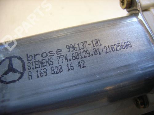 Right front window motor MERCEDES-BENZ A-CLASS (W169) A 180 CDI (169.007, 169.307) | BP5057147E20 