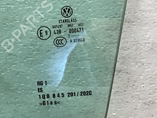 Front left door window VW EOS (1F7, 1F8) 1.6 FSI | BP28084400C18 