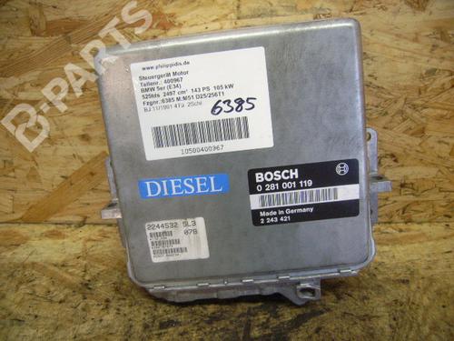 Used Engine control unit (ECU) BMW 5 (E34) 525 tds (143 hp) 5052817