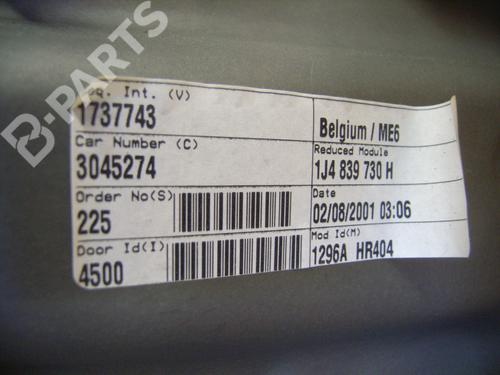 Rear right window mechanism VW GOLF IV (1J1) 1.9 TDI | BP5055222C25 