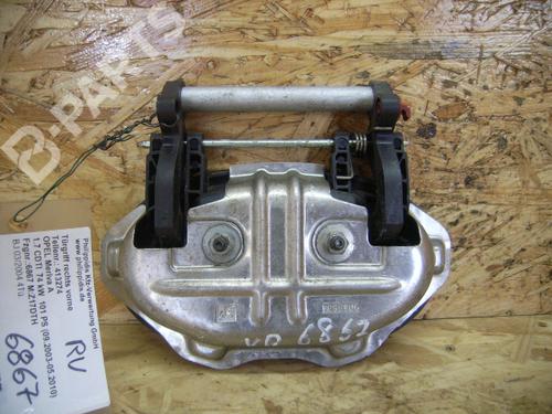Front right exterior door handle OPEL MERIVA A MPV (X03) 1.7 CDTI (E75) | BP5054095C129 