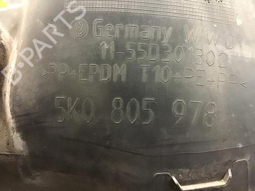 Wheel arch VW GOLF VI (5K1) 1.4 TSI | BP29544444C56 
