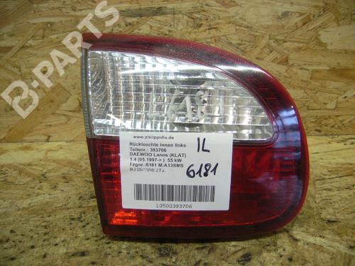 Used Left tailgate light DAEWOO LANOS (KLAT) 1.3 (75 hp) 5052131