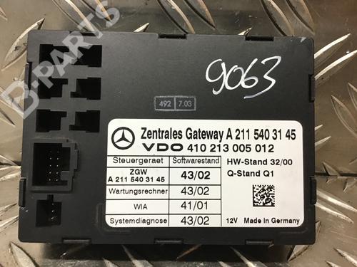 Control unit MERCEDES-BENZ E-CLASS (W211) E 220 CDI (211.006) | BP6162359M11 