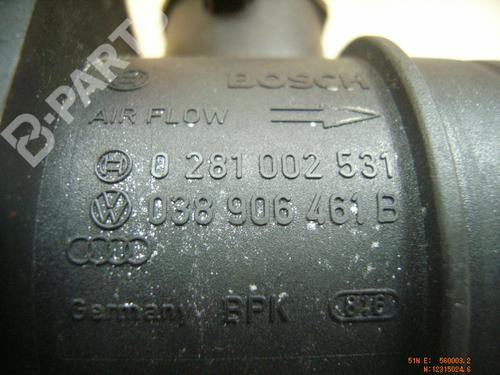 Mass air flow sensor VW GOLF V (1K1) 1.9 TDI | BP5057933M95 