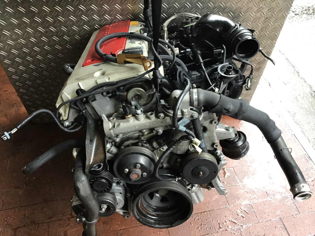 Engine MERCEDES-BENZ C-CLASS Coupe (CL203) C 200 Kompressor 