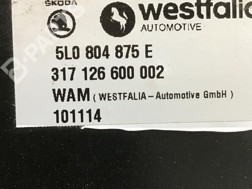 Used Tow ball/Mechanism SKODA YETI (5L) 2.0 TDI 4x4 (140 hp) 10290109