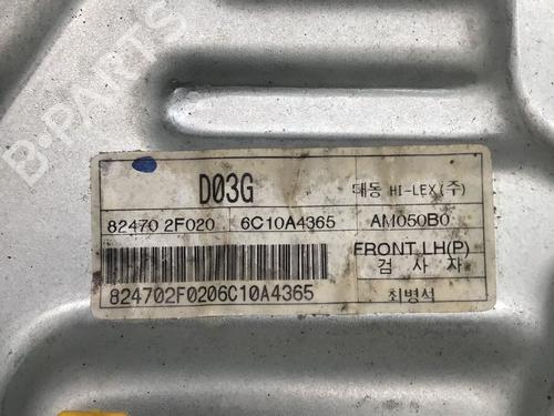 Front left window mechanism KIA CERATO I Saloon (LD) 1.6 CRDi | BP20095183C22 