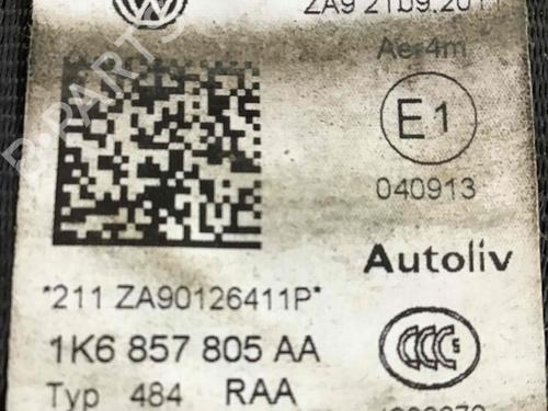 Rear left seatbelt VW GOLF VI (5K1) 1.2 TSI | BP12829952I29 