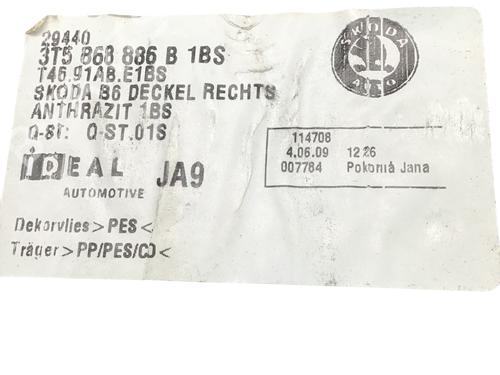 Boot lining SKODA SUPERB II (3T4) 2.0 TDI | BP29951745I3