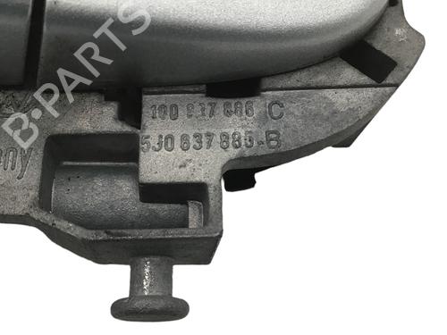 Rear left exterior door handle VW GOLF PLUS V (5M1, 521) 2.0 TDI | BP17450866C130