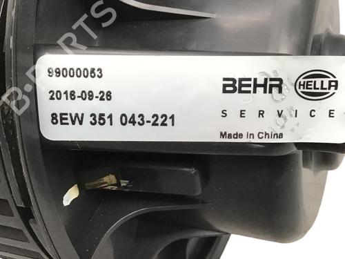 Varmeblæser VW GOLF V (1K1) 1.4 16V | BP14985245M62 