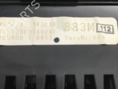 Instrument cluster SKODA FABIA I (6Y2) 1.2 | BP18054927C47 