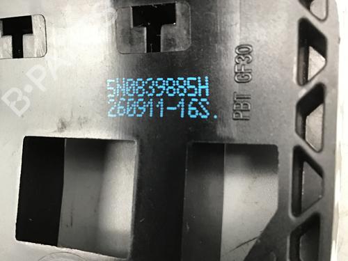 Front right exterior door handle VW POLO V (6R1, 6C1) 1.4 (6R1) | BP13399542C129 