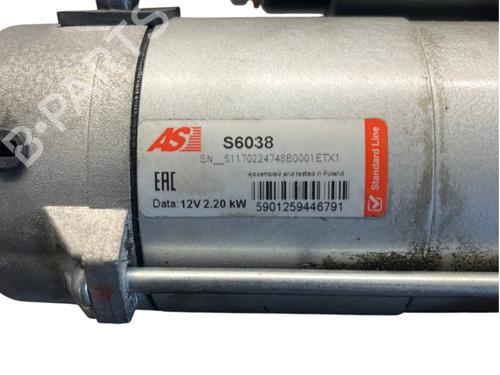 Starter PEUGEOT 607 (9D, 9U) 2.7 HDi 24V | BP38170656M8 - Image 2