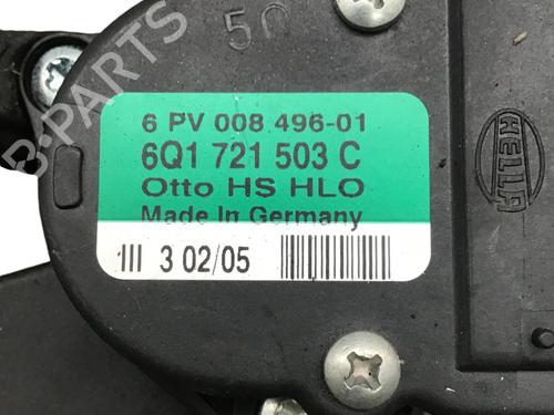 Pedal VW FOX Hatchback (5Z1, 5Z3, 5Z4) 1.2 | BP21092841I4 
